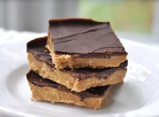 No Oven Peanut Butter Squares